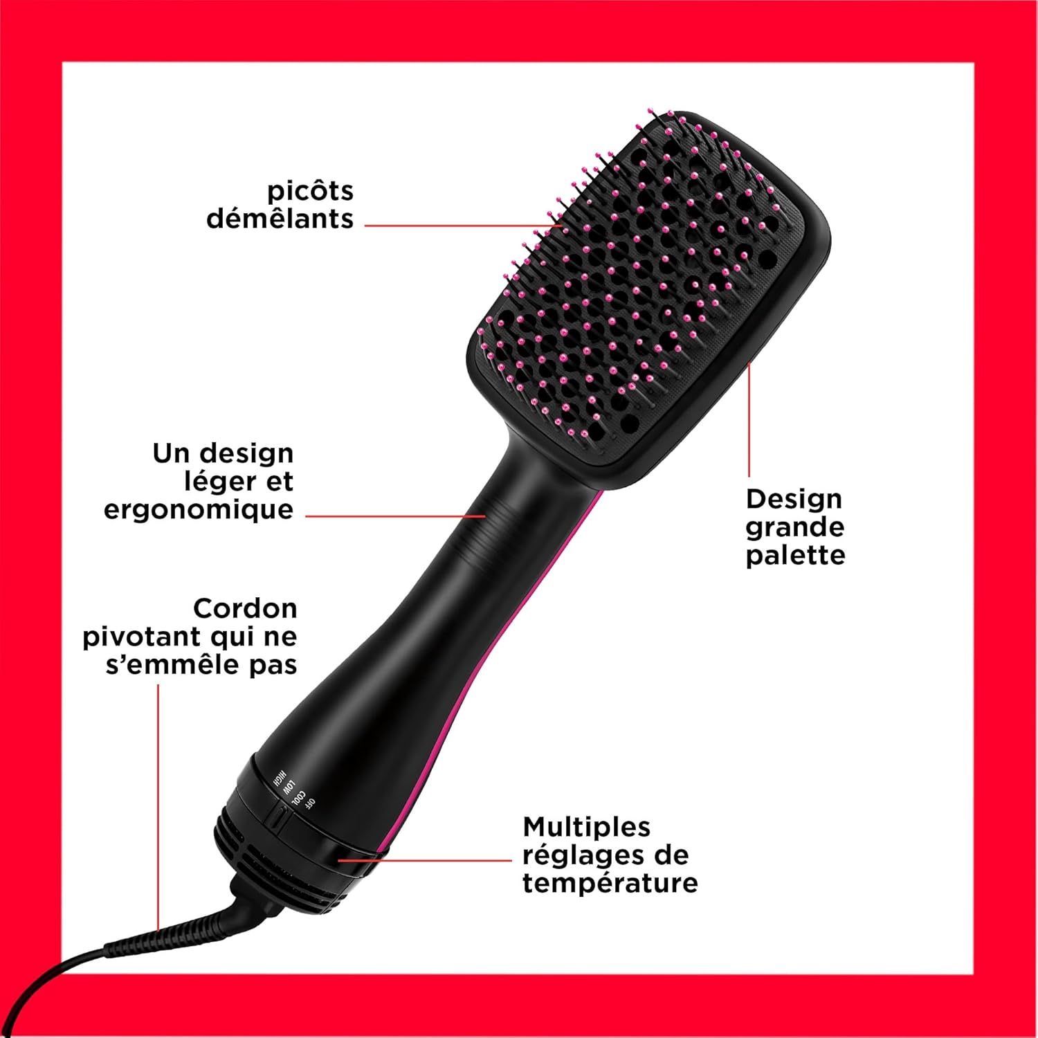 Revlon - Salon One-Step - sèche-cheveux lissant - RVDR5212