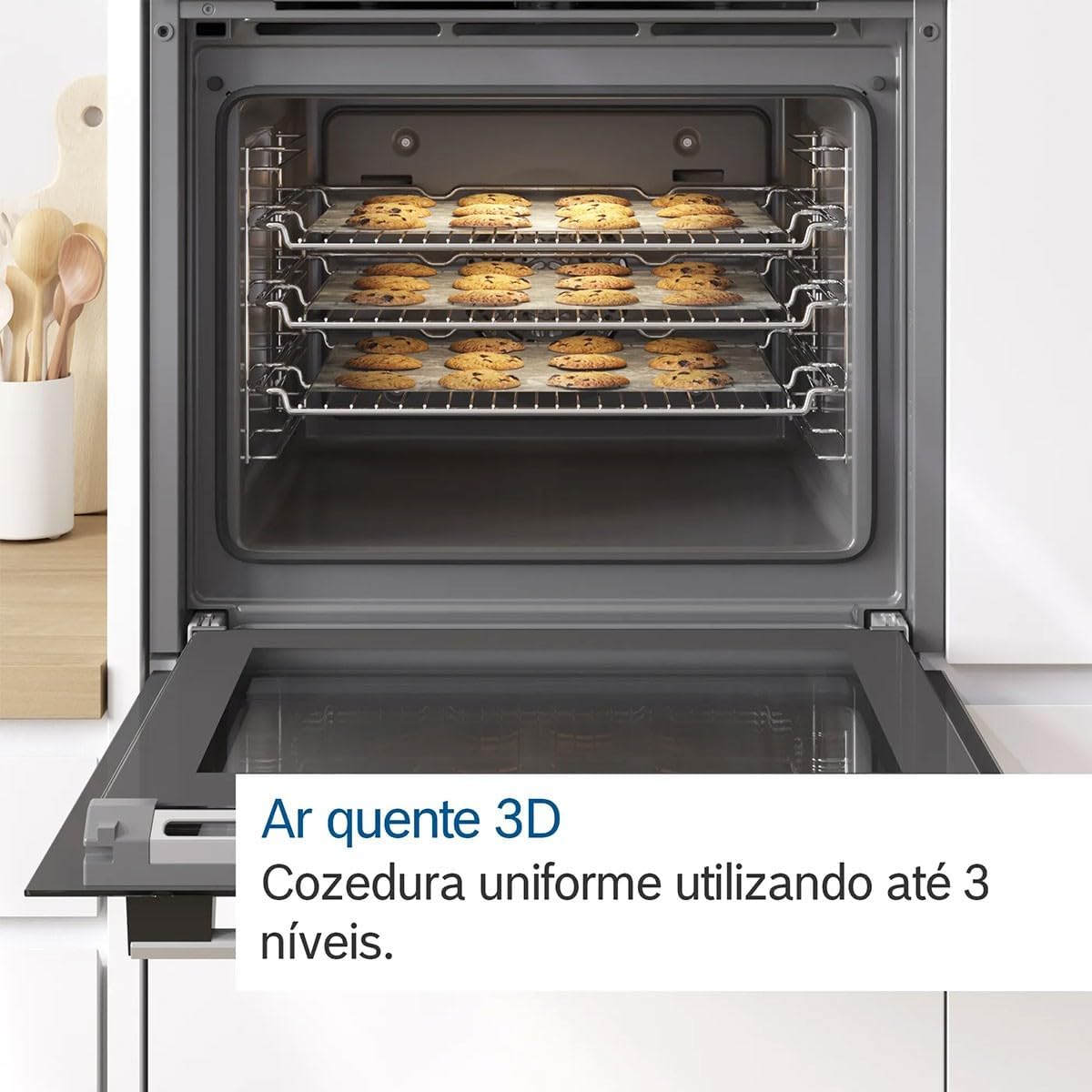 Bosch - Four encastrable Série 4 - 60x60 cm - aqualisis, commandes escamotables - HBA512ES0