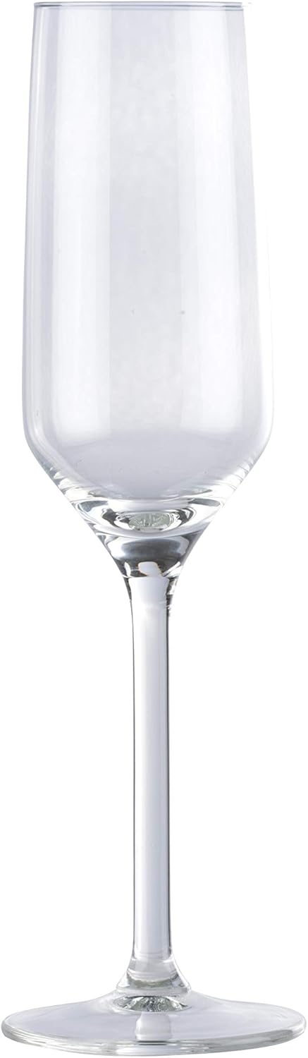 Alpina - Flûtes à champagne - 220ml - lot de 6 verres élégants