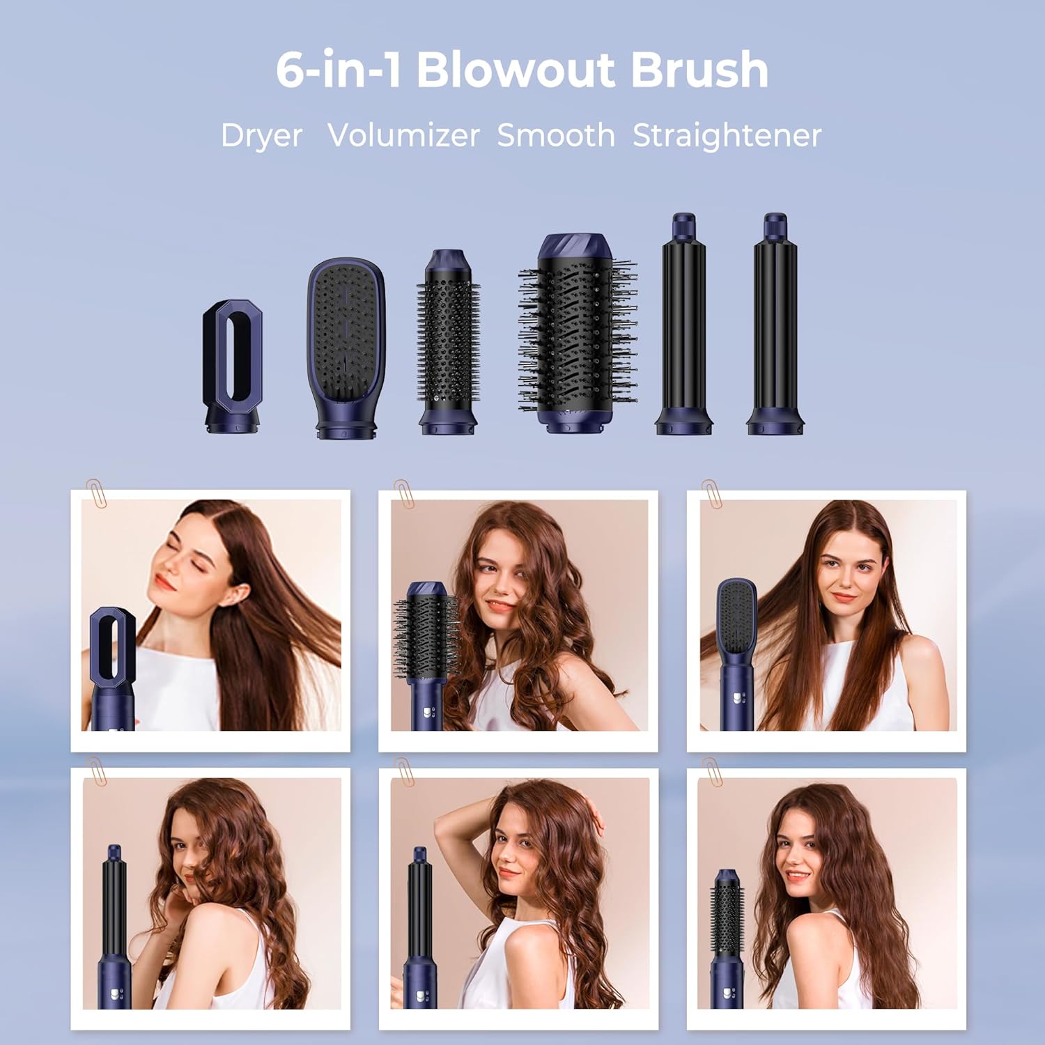 Brosse soufflante - Air Styler Pro - 1000W - brushing, sèche cheveux, boucleur
