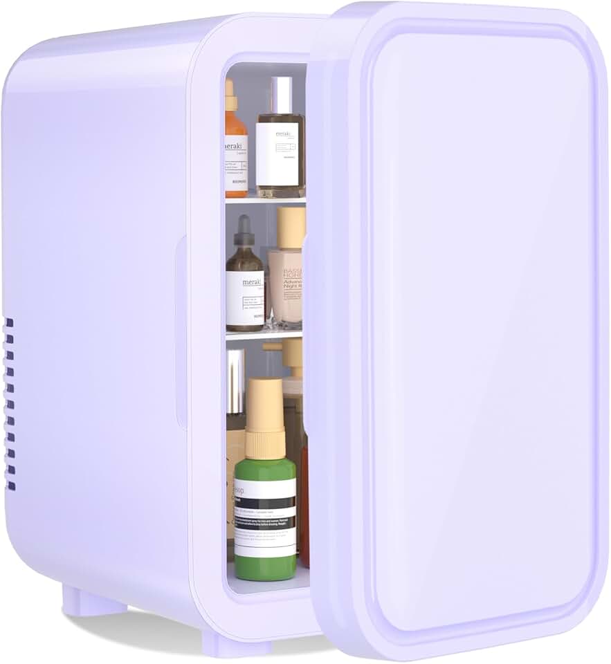 YASHE - mini réfrigérateur 6L, 220-240V, 8 canettes, portable