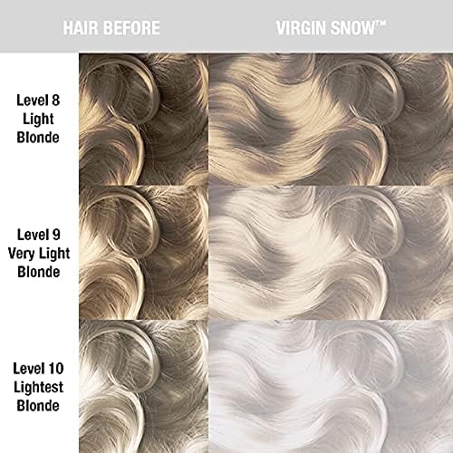 Manic Panic - Virgin Snow Classic Creme - 118ml - Vegan, semi-permanent, cruelty free