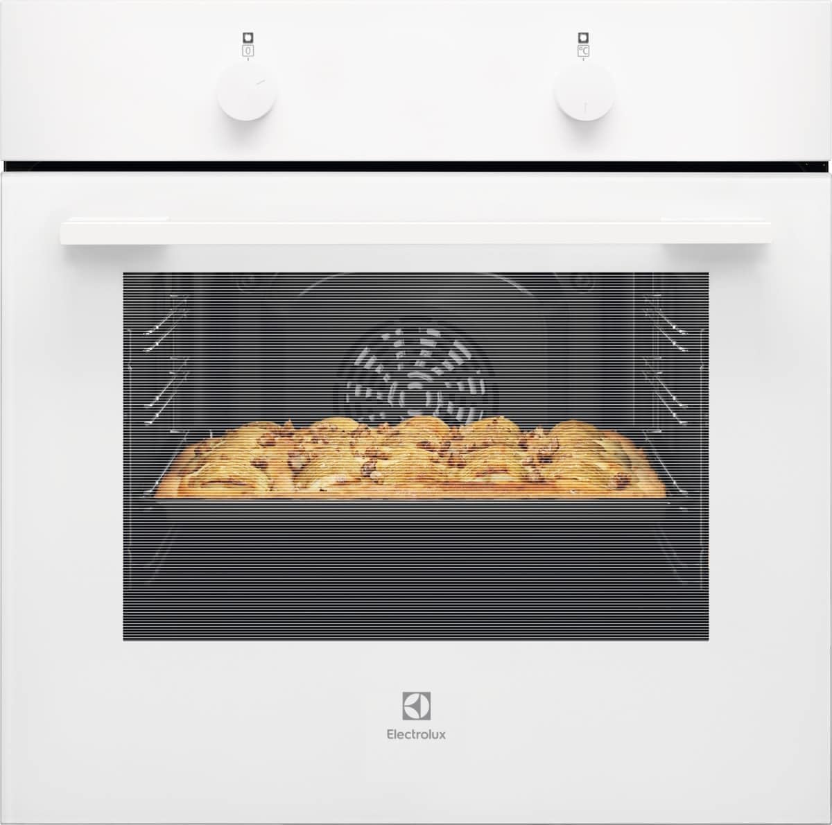 Electrolux - four multifonction série 60, 60 cm, AquaClean, XXL, blanc, CKB101W