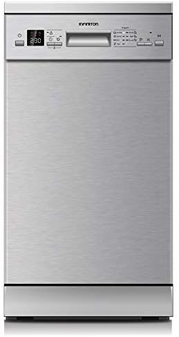 Infiniton - Lave-vaisselle Inox 45cm, 10 couverts, 7 programmes