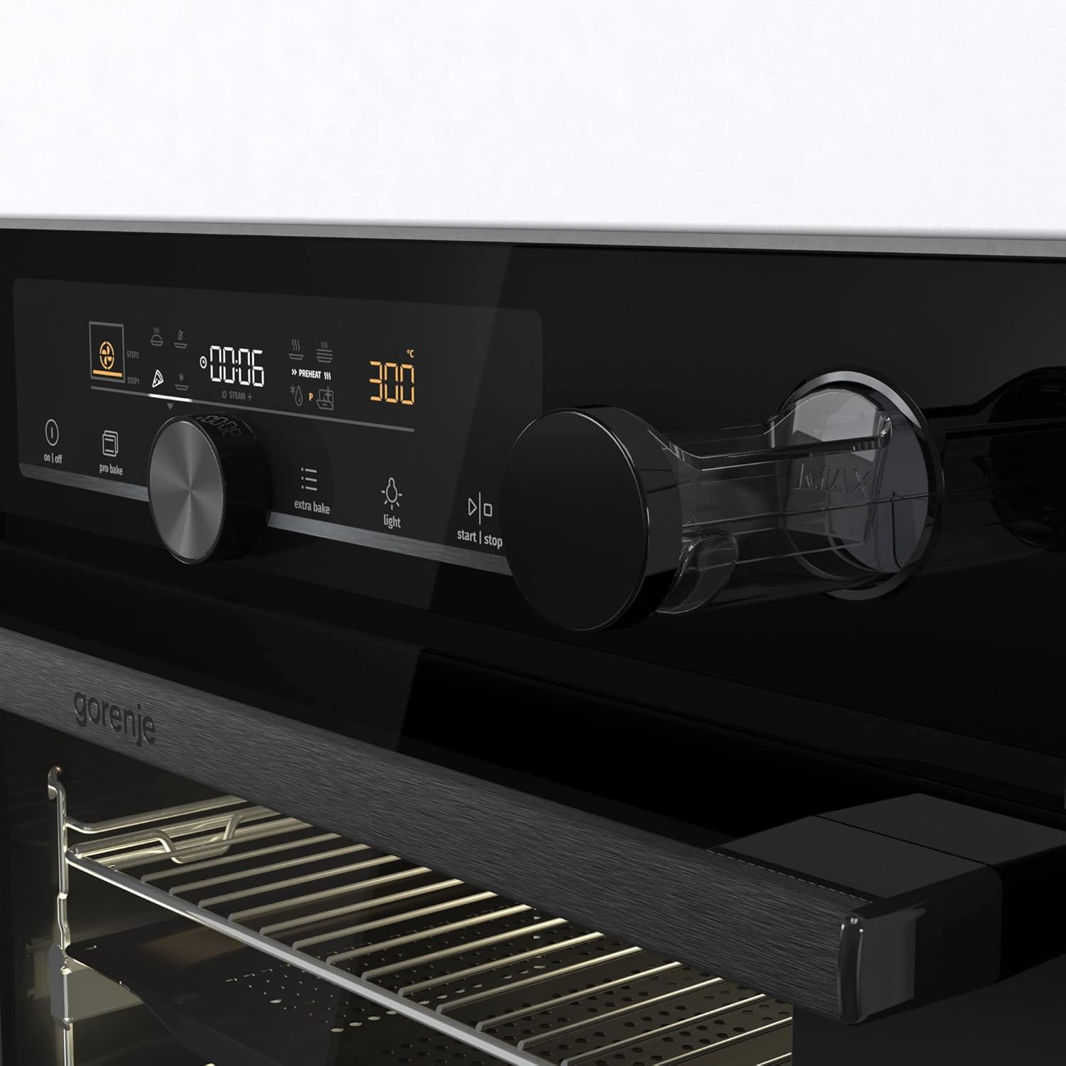 Gorenje - Four OptiBake 77L, pyrolyse, SteamAssist, tactile, BPSA6747