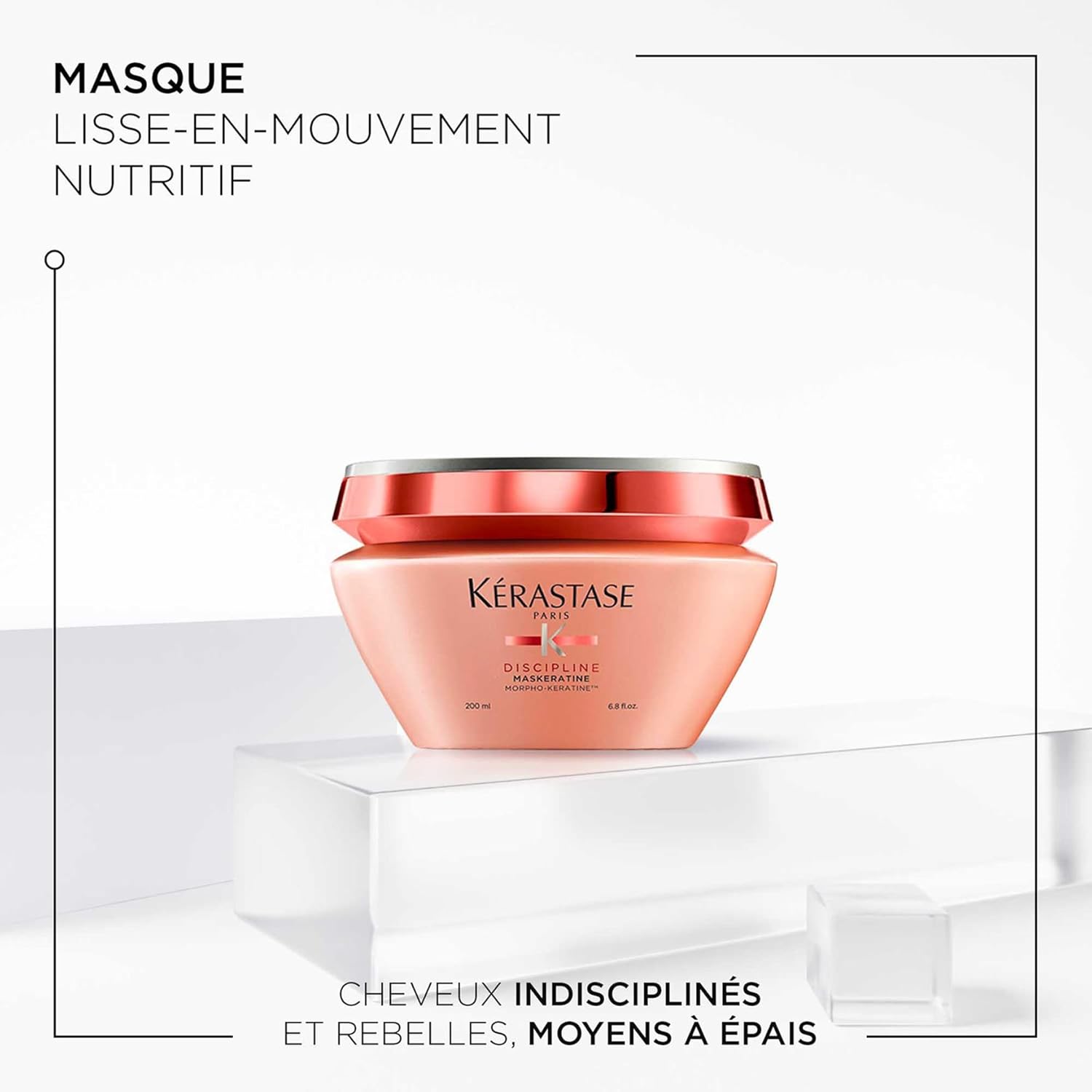 Kérastase - Discipline Maskératine - 200 ml - masque nutritif anti-frisottis cheveux secs