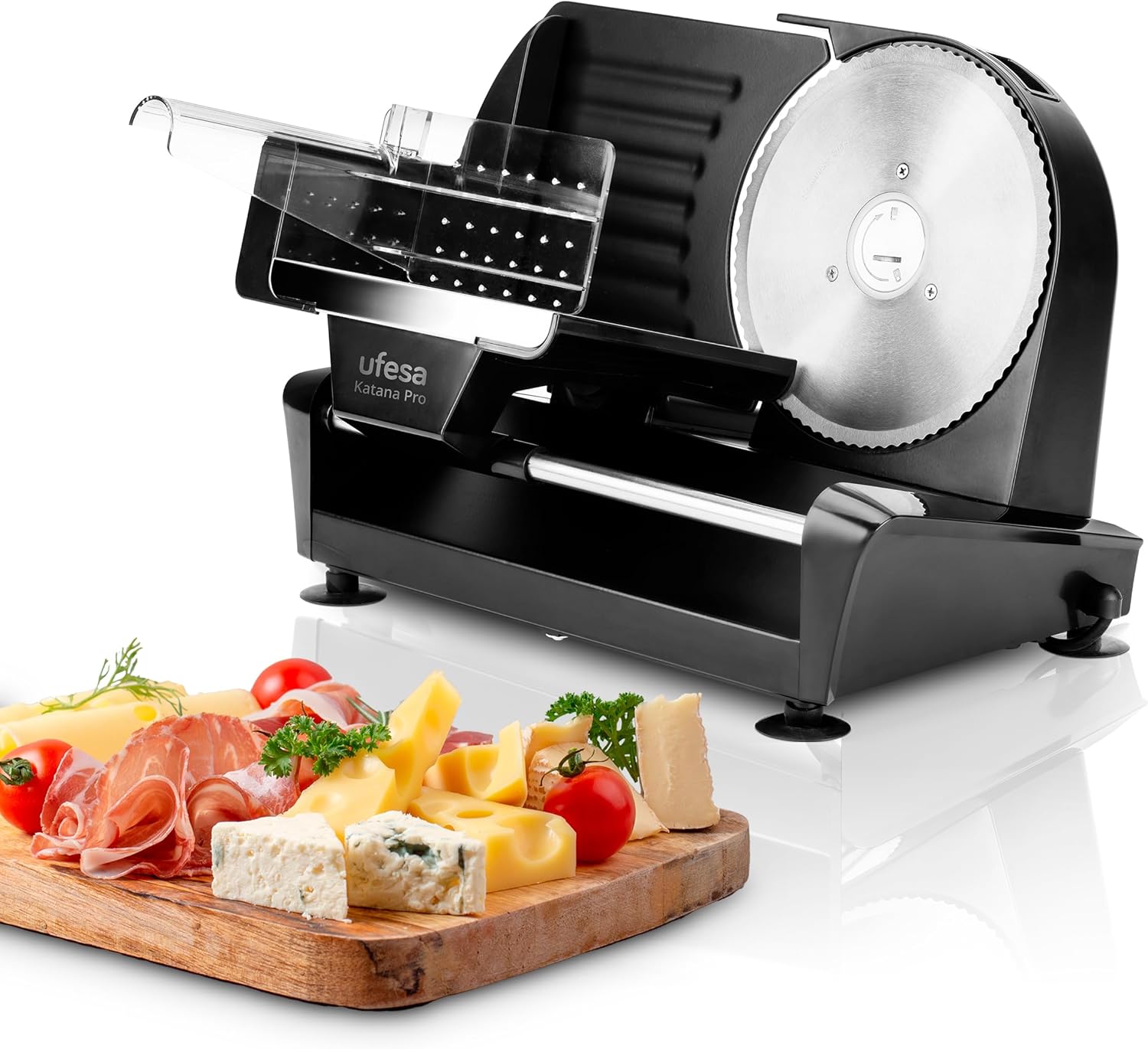 Ufesa - Katana Pro - trancheuse 19mm - 200W, lame inox, épaisseur réglable, sécurité