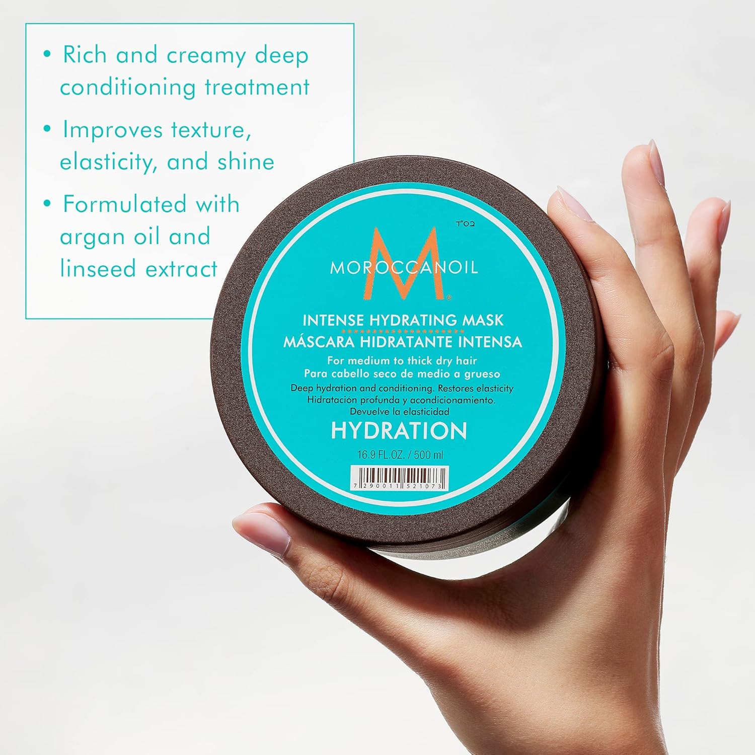 Moroccanoil - Masque Hydratant Intensif - soin profond cheveux secs
