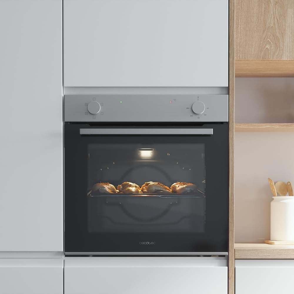Cecotec - Four multifonction 80L, 2800W, 5 fonctions, Steam C126400