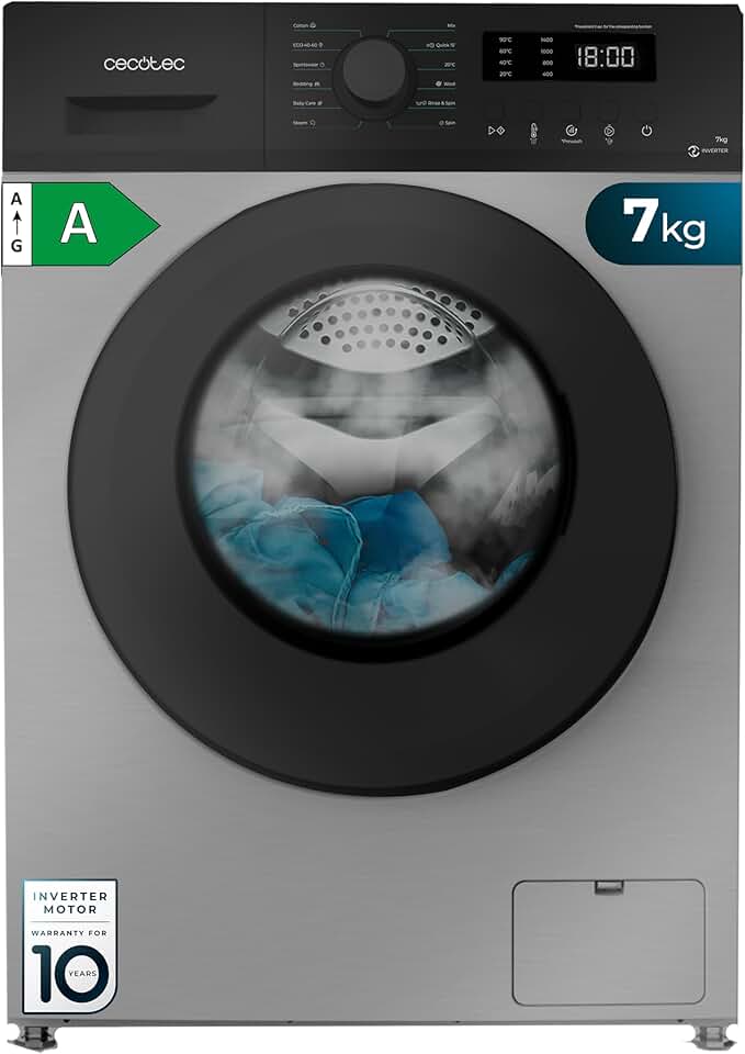 Cecotec - Bolero DressCode 7kg - 12 programmes1400tr/min