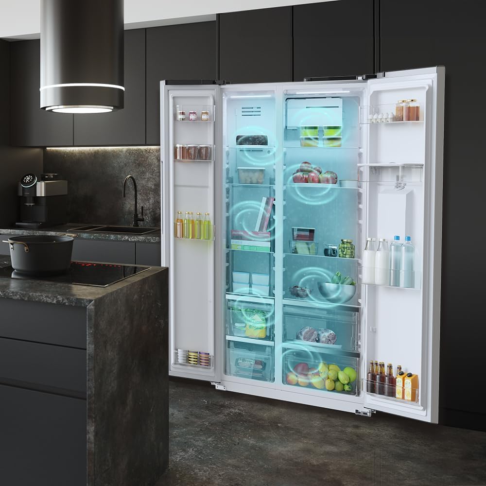 Cecotec - Bolero CoolMarket - 177x90 cm - 559L, No Frost, Multi Air Flow, Inverter Plus, SBS 562