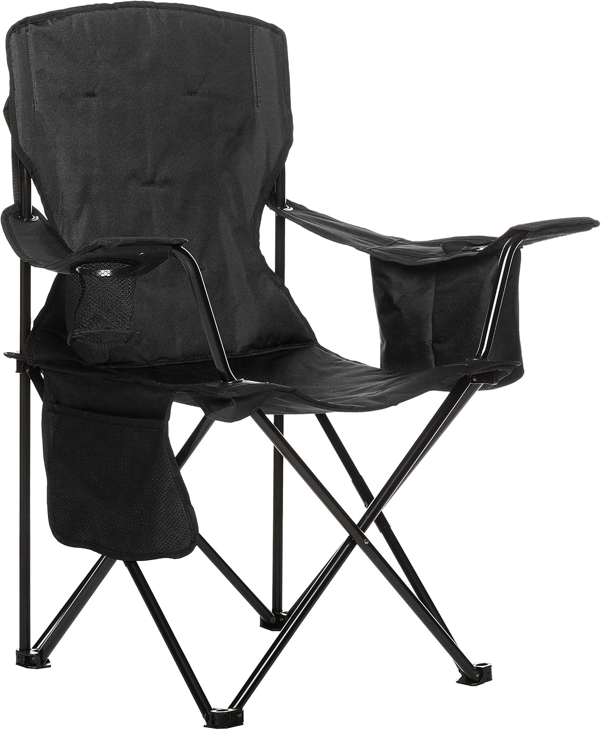 melyano Basics - Chaise de camping - dossier haut, poche isotherme, pliable