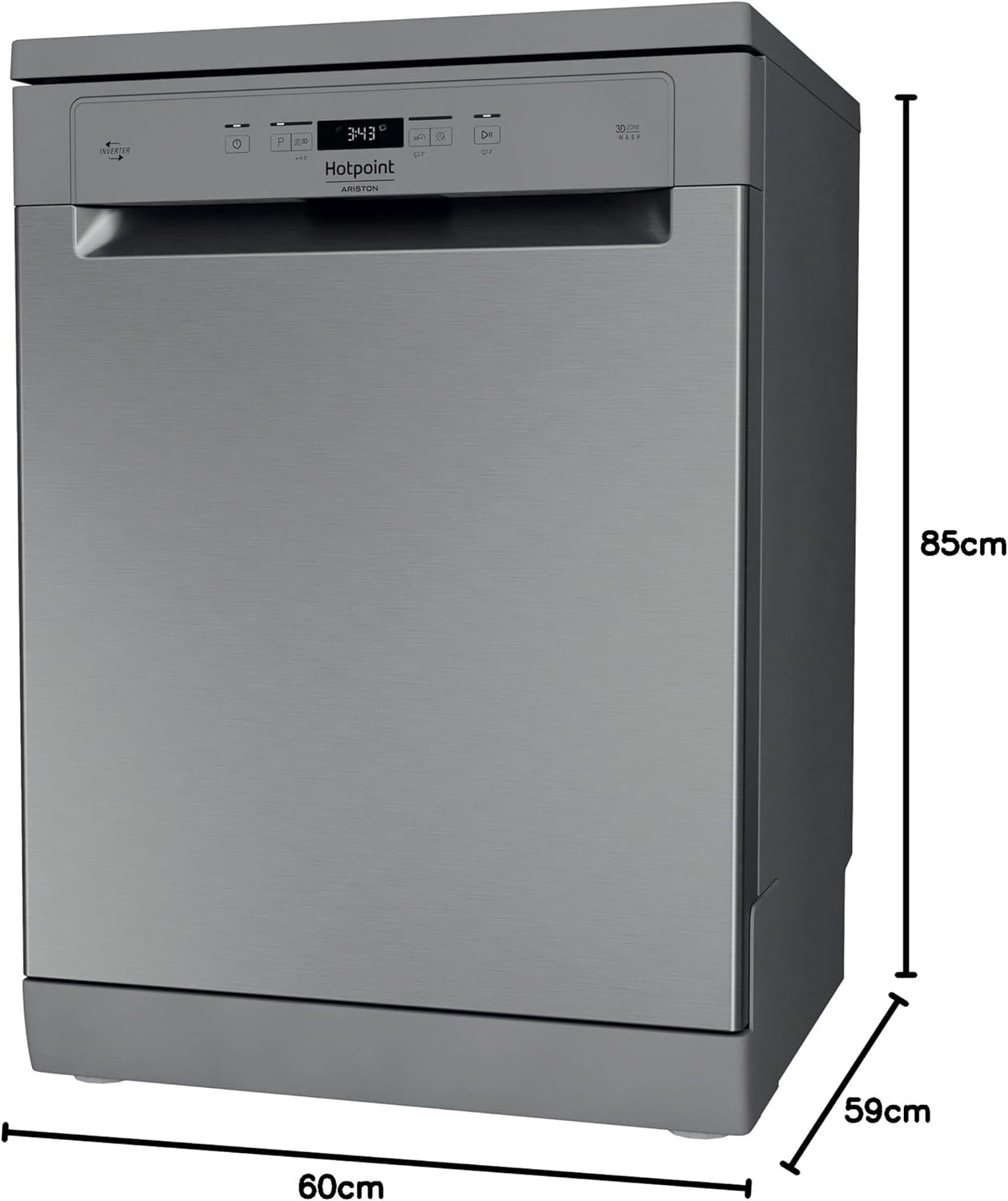 Hotpoint - Série HFC - Inox - 60 cm