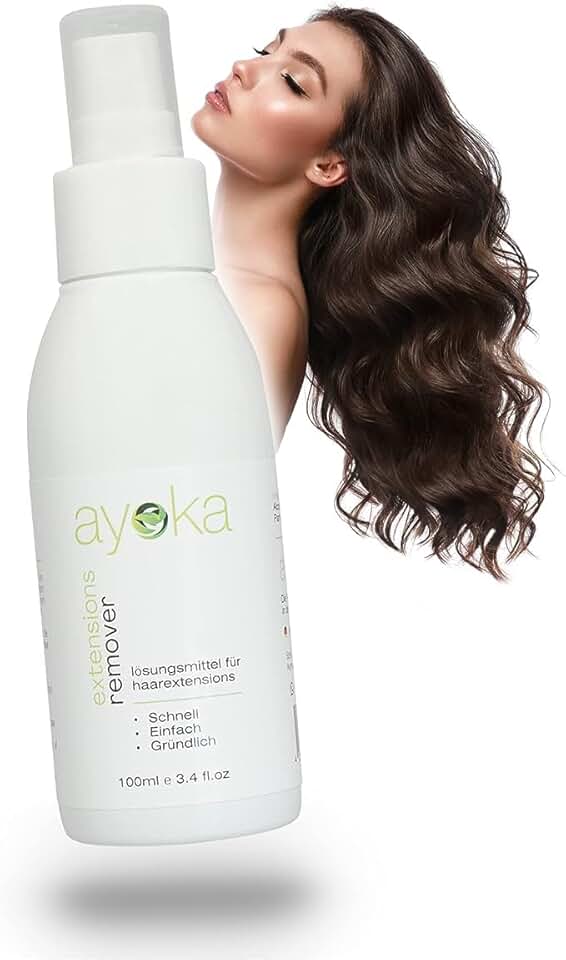 Dissolvant spray pour extensions cheveux, extra fort, 100ml, kératine, rubans tape