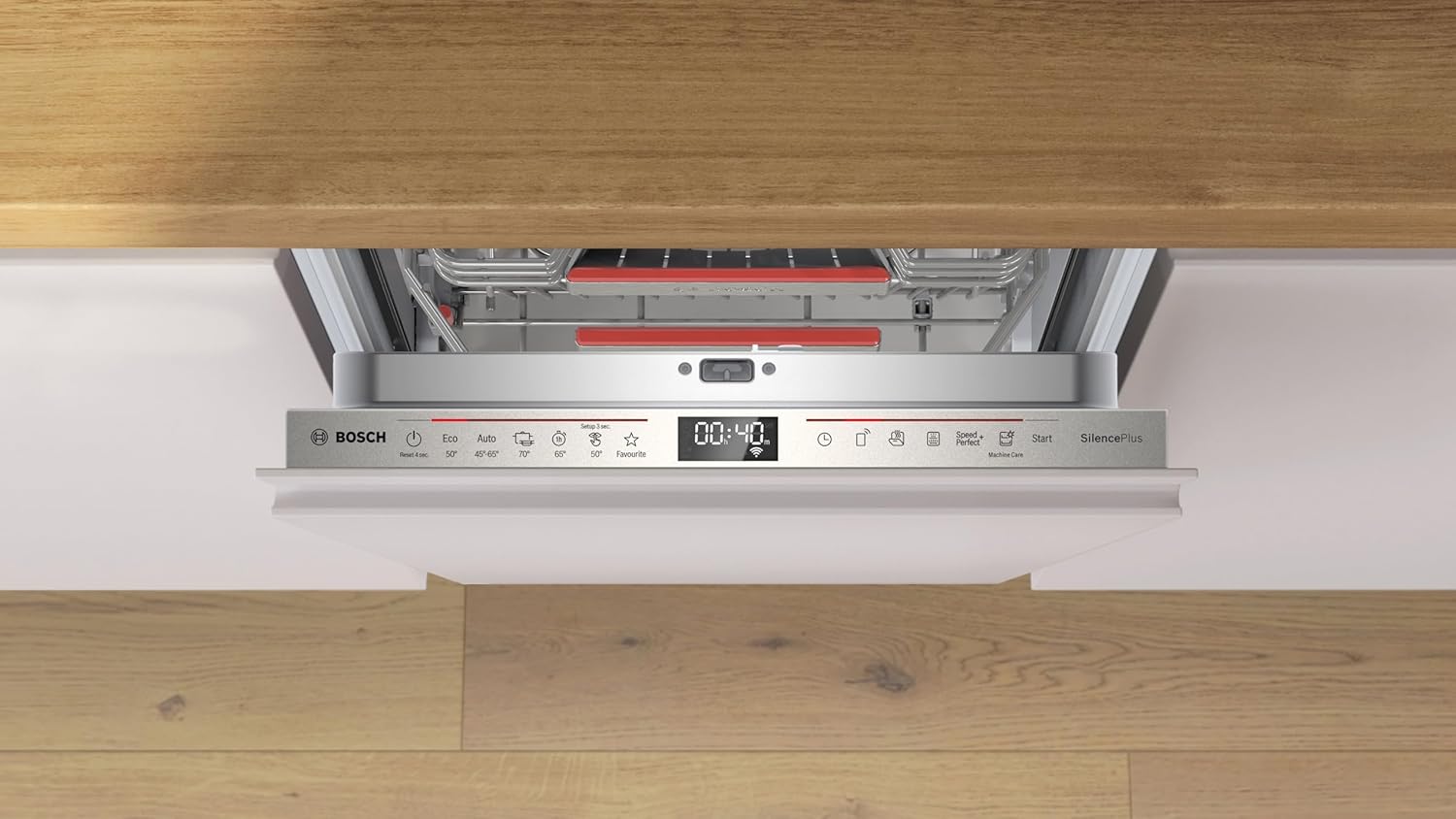 Bosch - lave-vaisselle Série 6 - 45 cm - 10 couverts, 42 dB, Home Connect, SPV6EMX05E