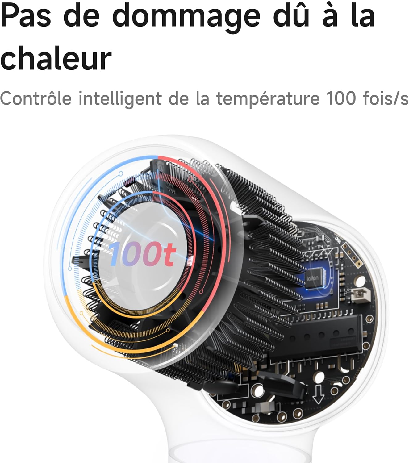 Laifen - Neo Special - Sèche-cheveux compact - Moteur 110000 tr/min, ions négatifs, contrôle température intelligent
