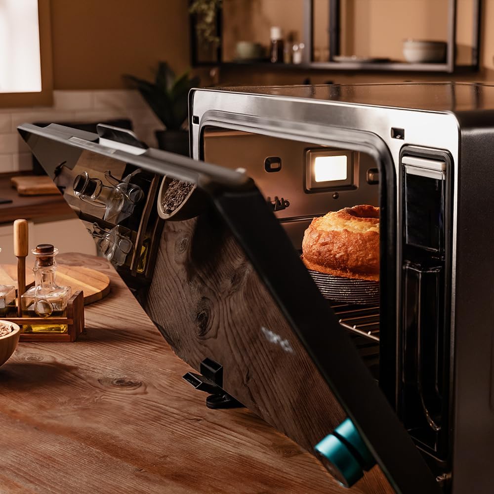 Cecotec - Bake&Steam 4000 Combi Gyro Advance - 40L - four vapeur, air fryer, convection, auto-nettoyage