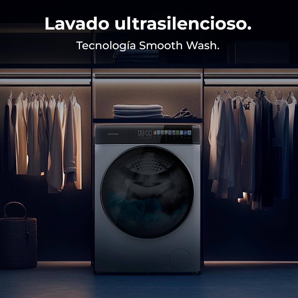 Cecotec - Bolero DressCode série - 10kg, 1400tr/min, écran 10,3