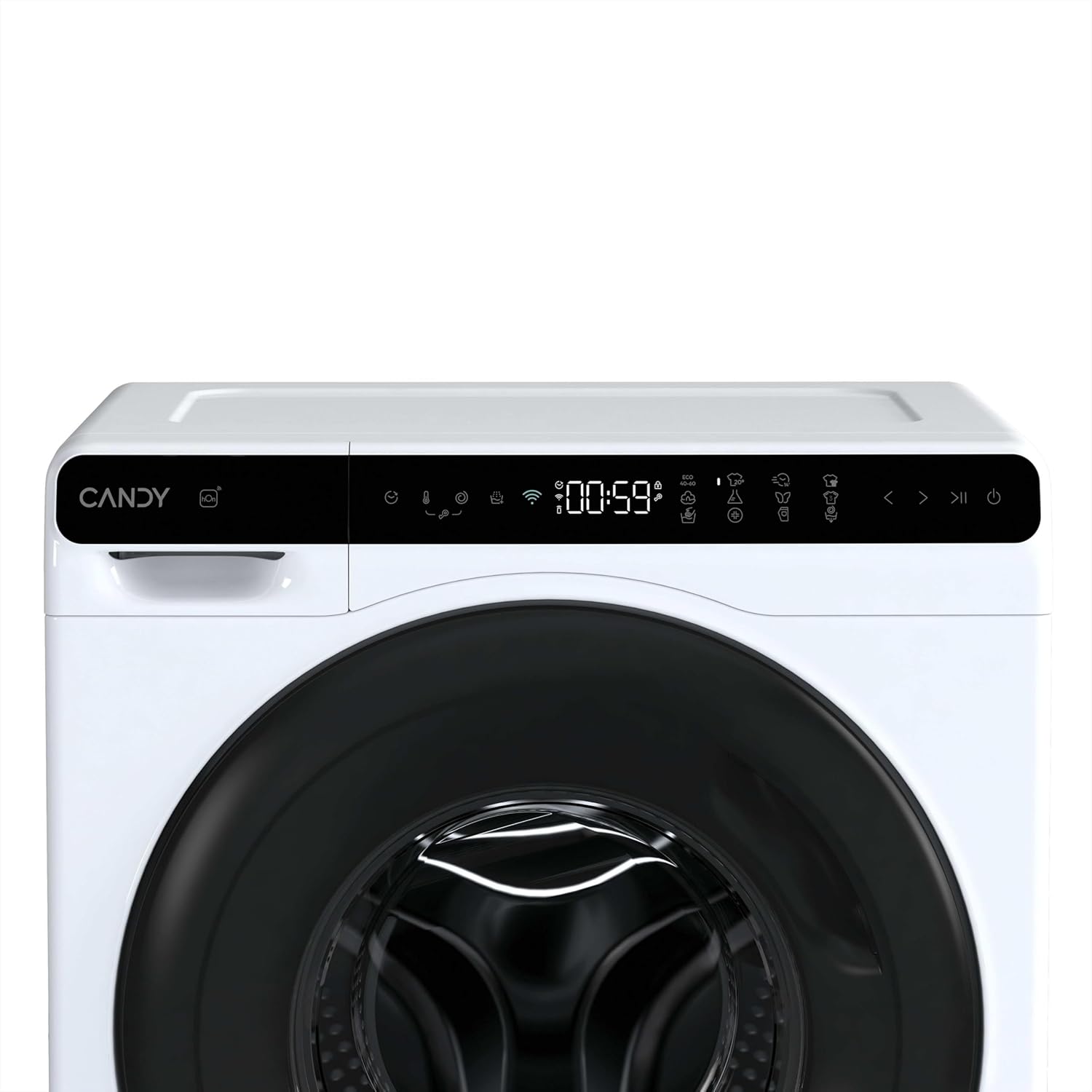 Candy - CW50 série - 70x51x42 cm - 5kg, 1200 trs/min, A, WiFi, 12 programmes, CW50-BP12307U1-S