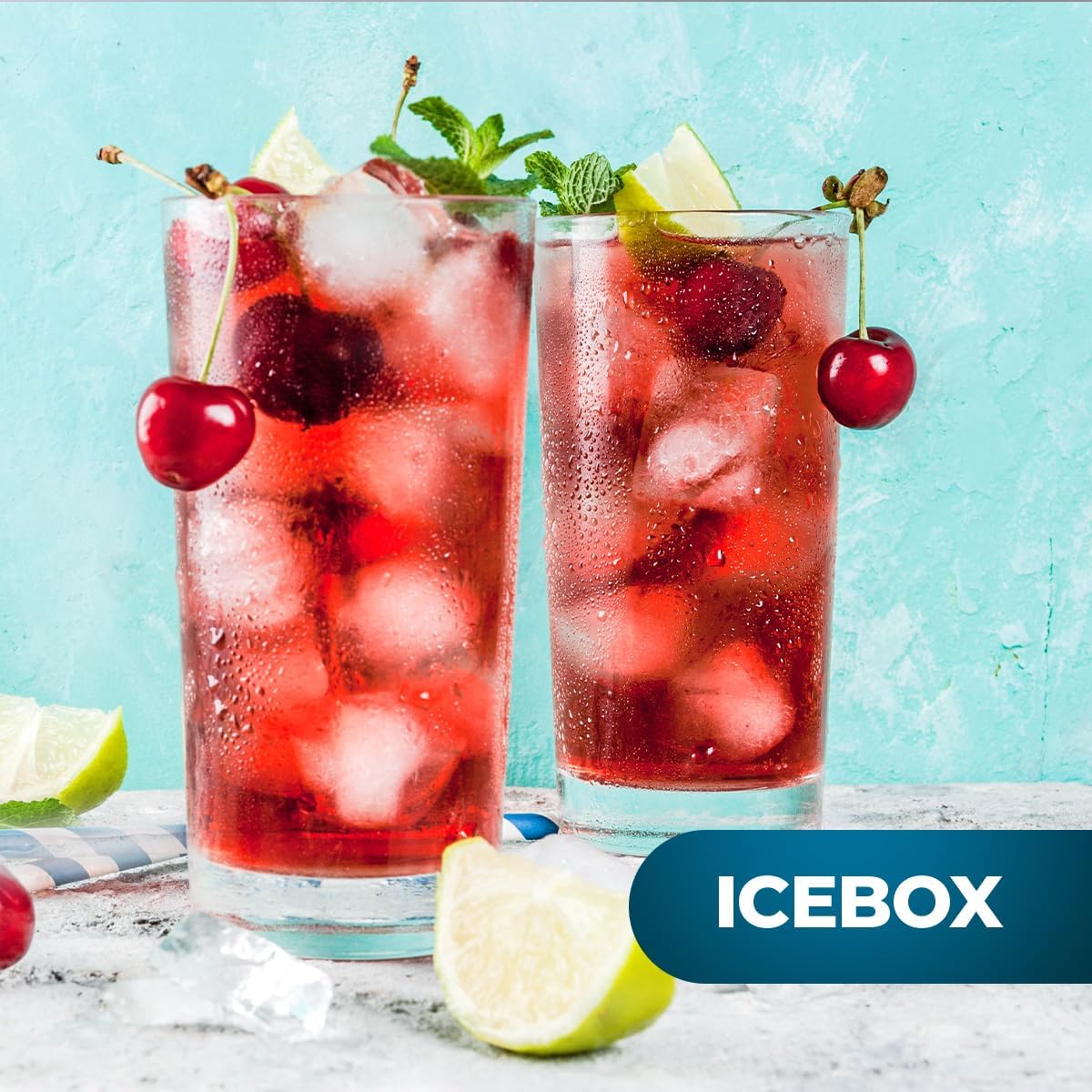Cecotec - Bolero CoolMarket TT Origin 90 - 90L - Mini frigo rétro avec ICEBOX, LED, poignée chromée, ouvre-bouteilles