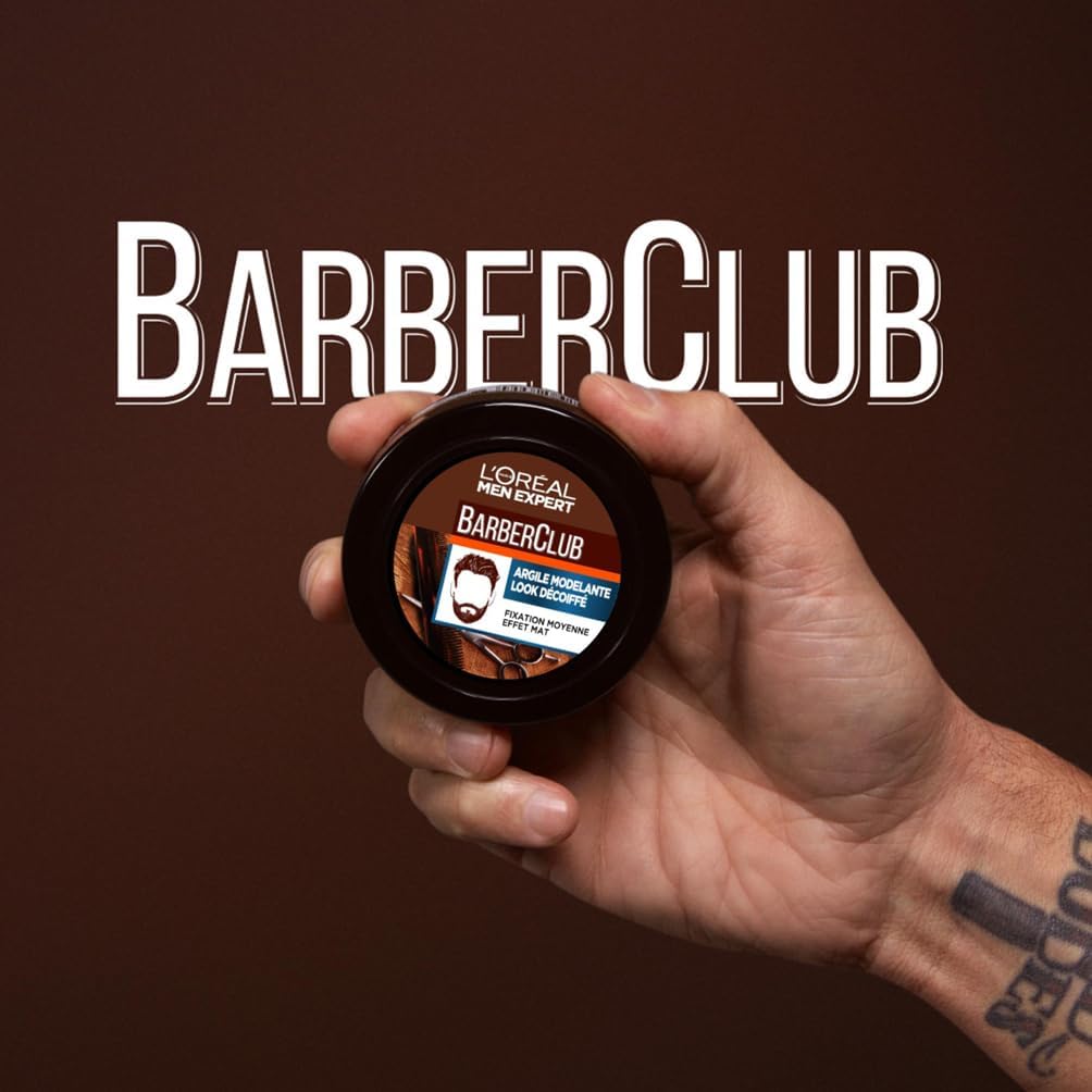 L'Oréal - Men Expert BarberClub - 75ml - argile coiffante look mat