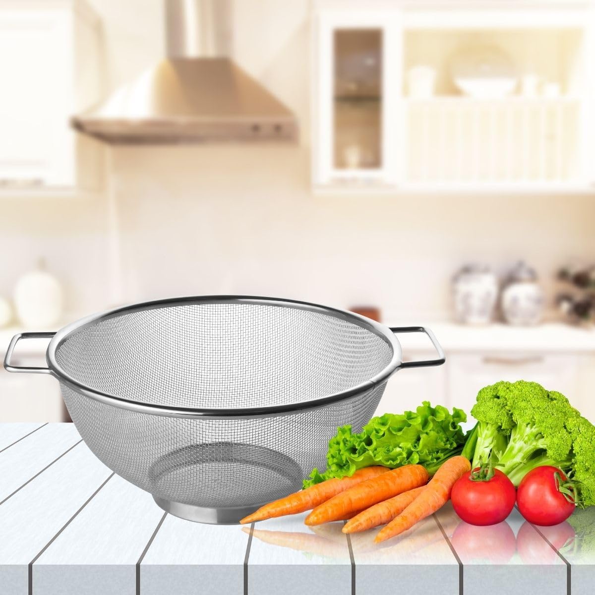 Fackelmann - Tamis inox série 28333 - 26x11,5 cm - acier inoxydable