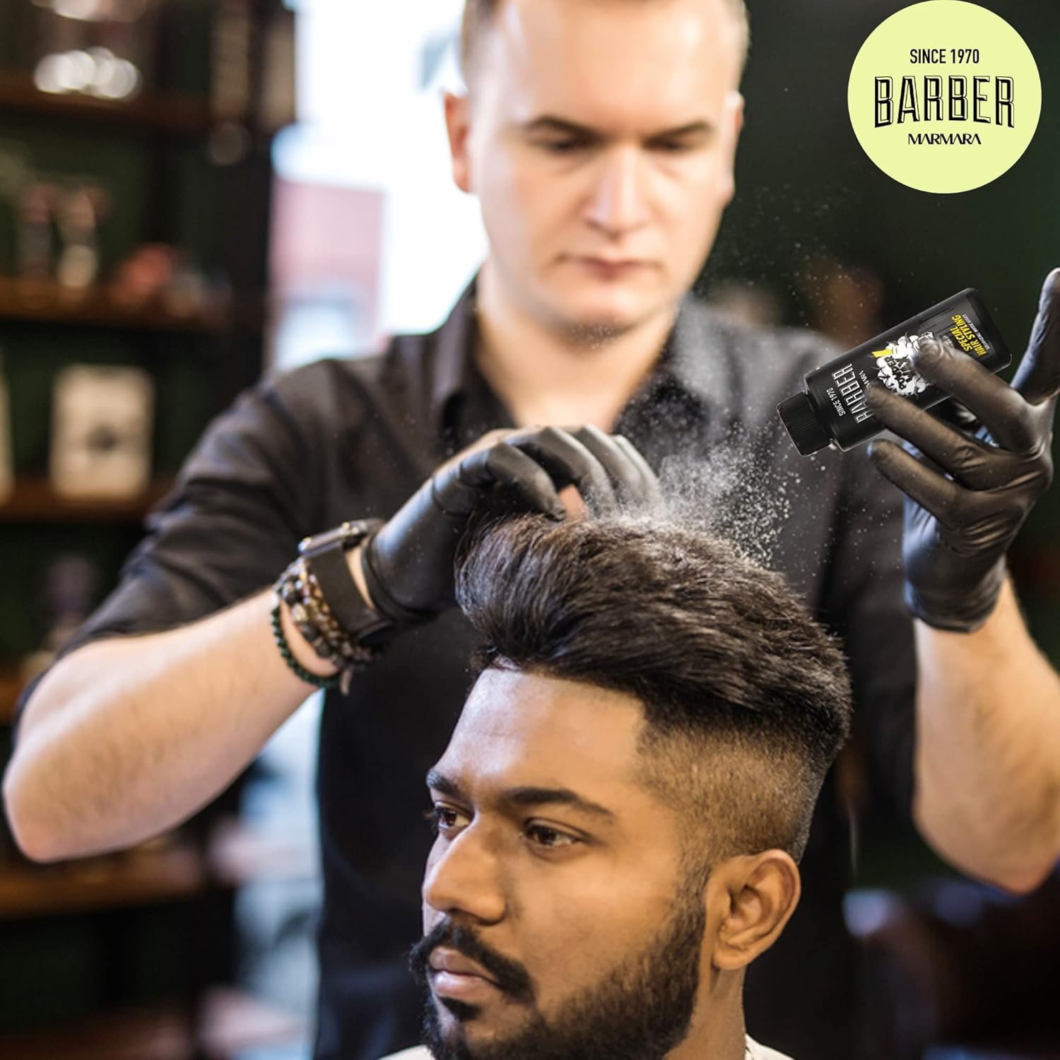 Barber Marmara - poudre coiffante - 20g - texture matte, volume cheveux