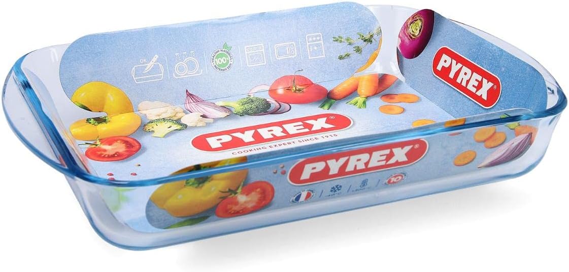 Pyrex - Lasagneforme série 3059019 - rectangulaire - passe four et lave-vaisselle - 3059019
