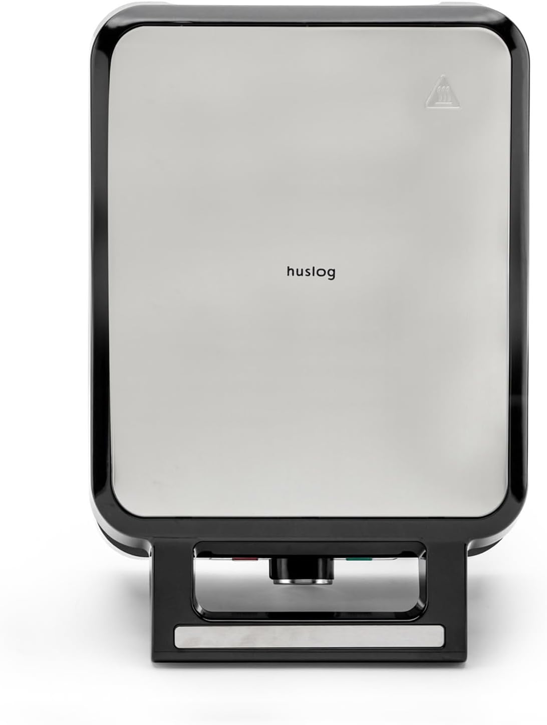 Gaufrier électrique - 1500W, 4 gaufres, inox, plaques antiadhésives, température réglable