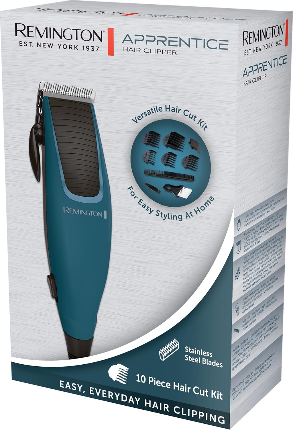 Remington - Apprentice - lames inox, 5 sabots, accessoires, HC5020