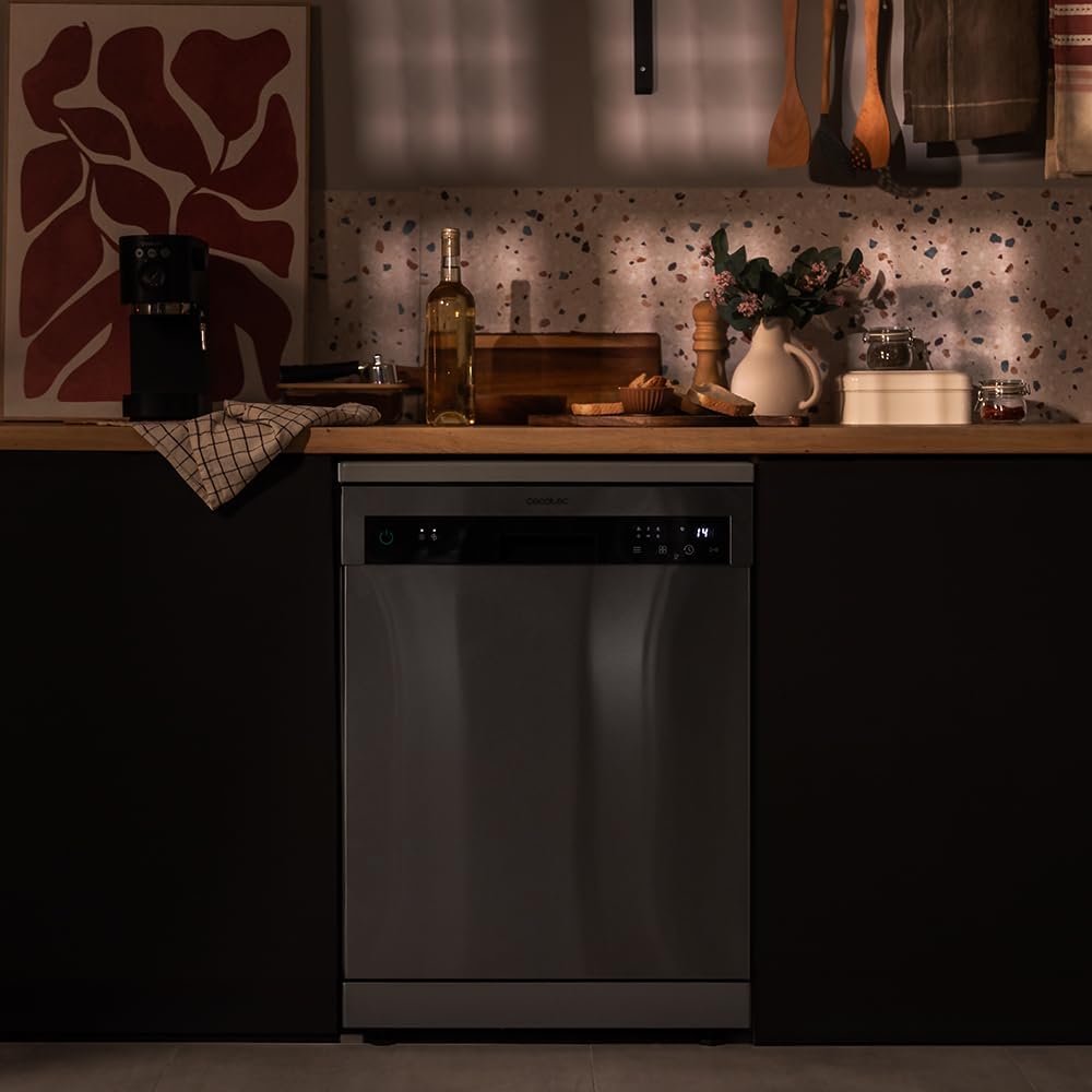 Cecotec - Bolero Aguazero 6200 - 60 cm - 14 couverts, 6 programmes