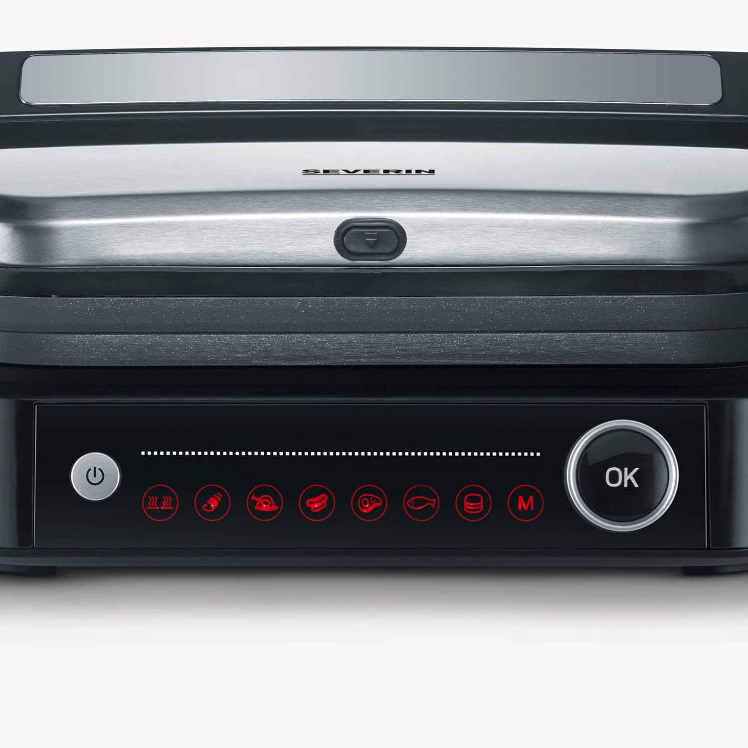 SEVERIN - SEVINI PRO - grille viande multifonction, inox, 1 800 W, KG 2395