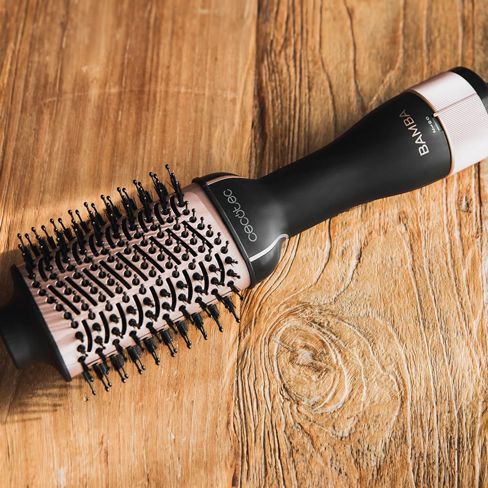 Cecotec - Bamba CeramicCare Unique - sèche-cheveux 2 en 1, 1200W, céramique, 2 vitesses, 3 températures, air froid