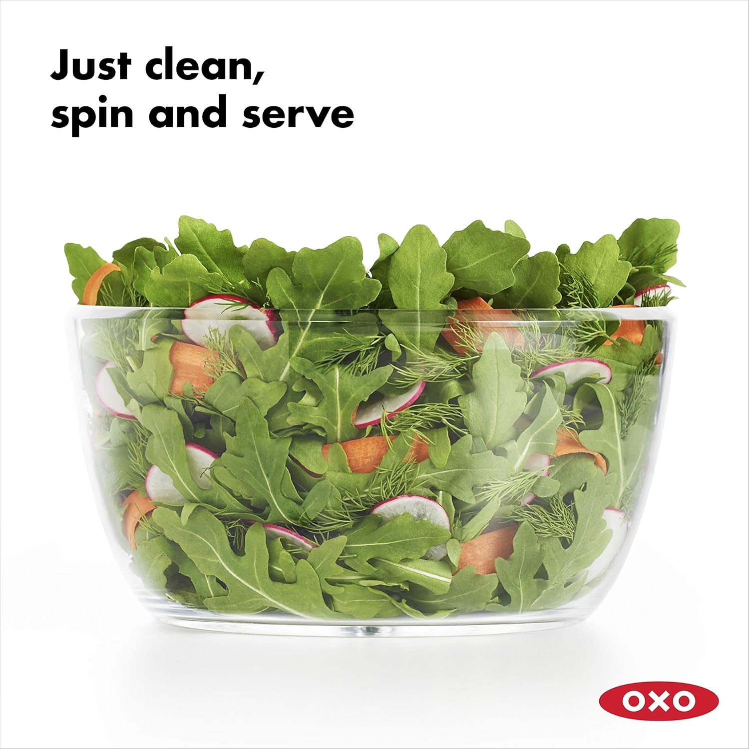 Essoreuse à salade - modèle 4.0 - transparente - grande capacité