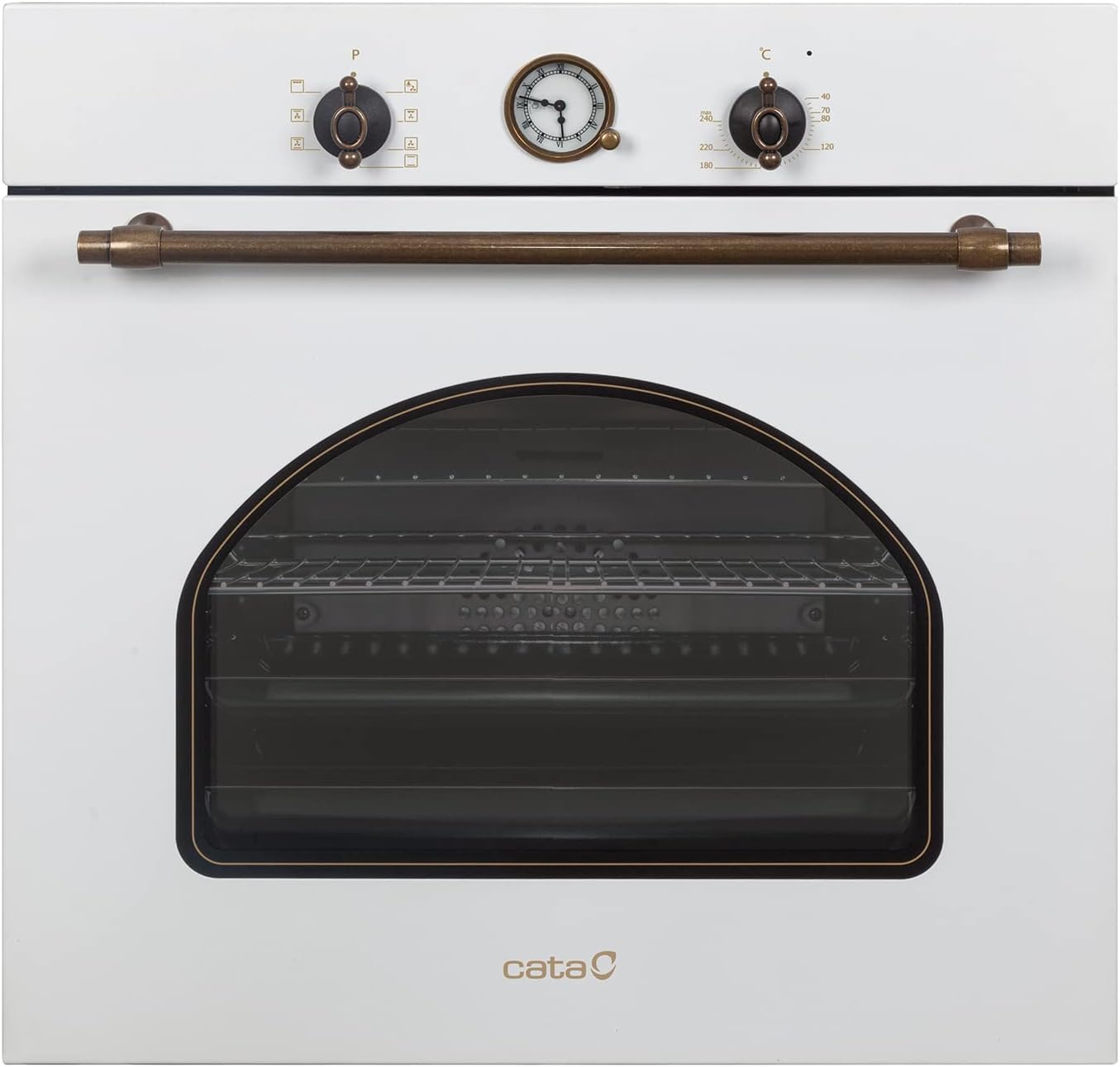 CATA - four encastrable blanc, 60L, 7 fonctions, convection, MRA7108WH