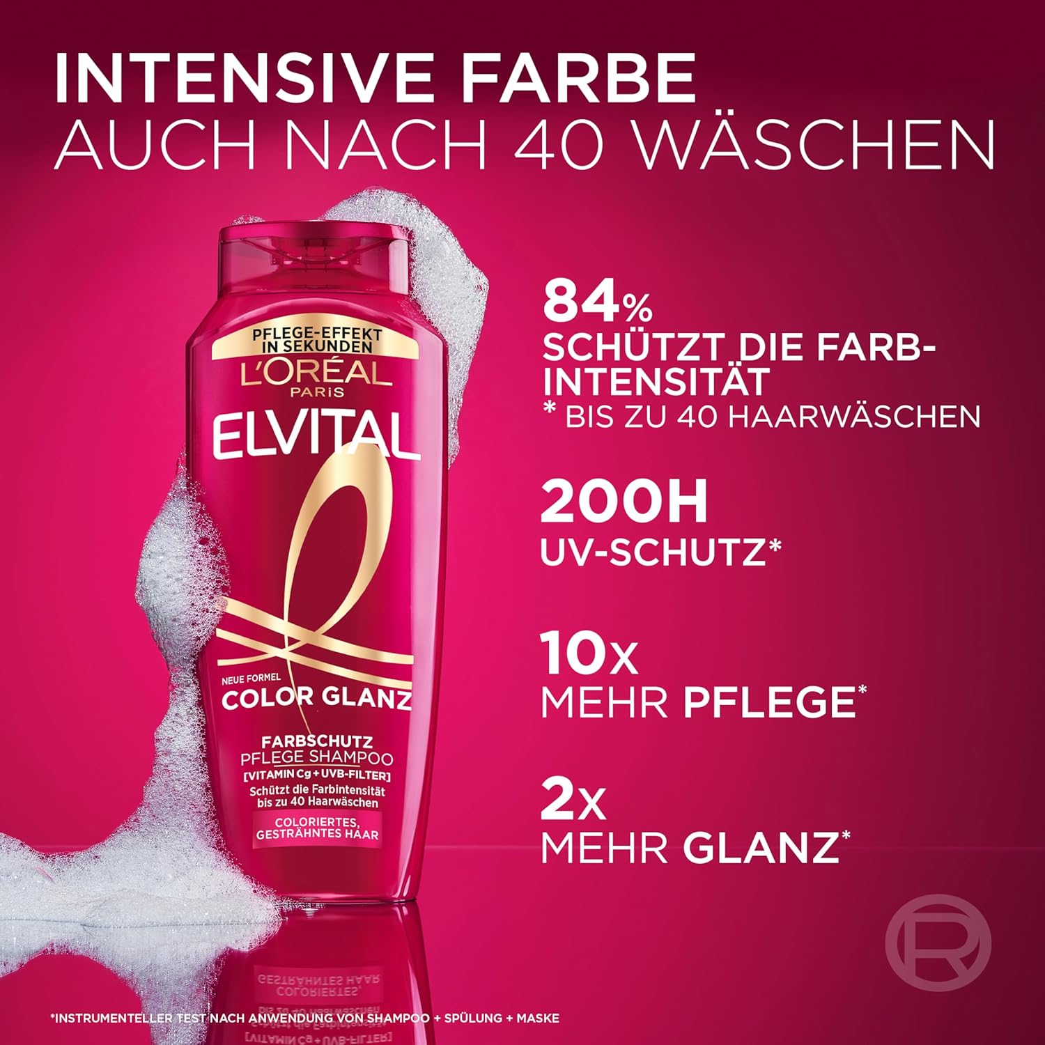 L'Oréal Paris - Elvital Kit soins - 300/250/300ml - cheveux colorés, shampoing, après-shampoing, masque
