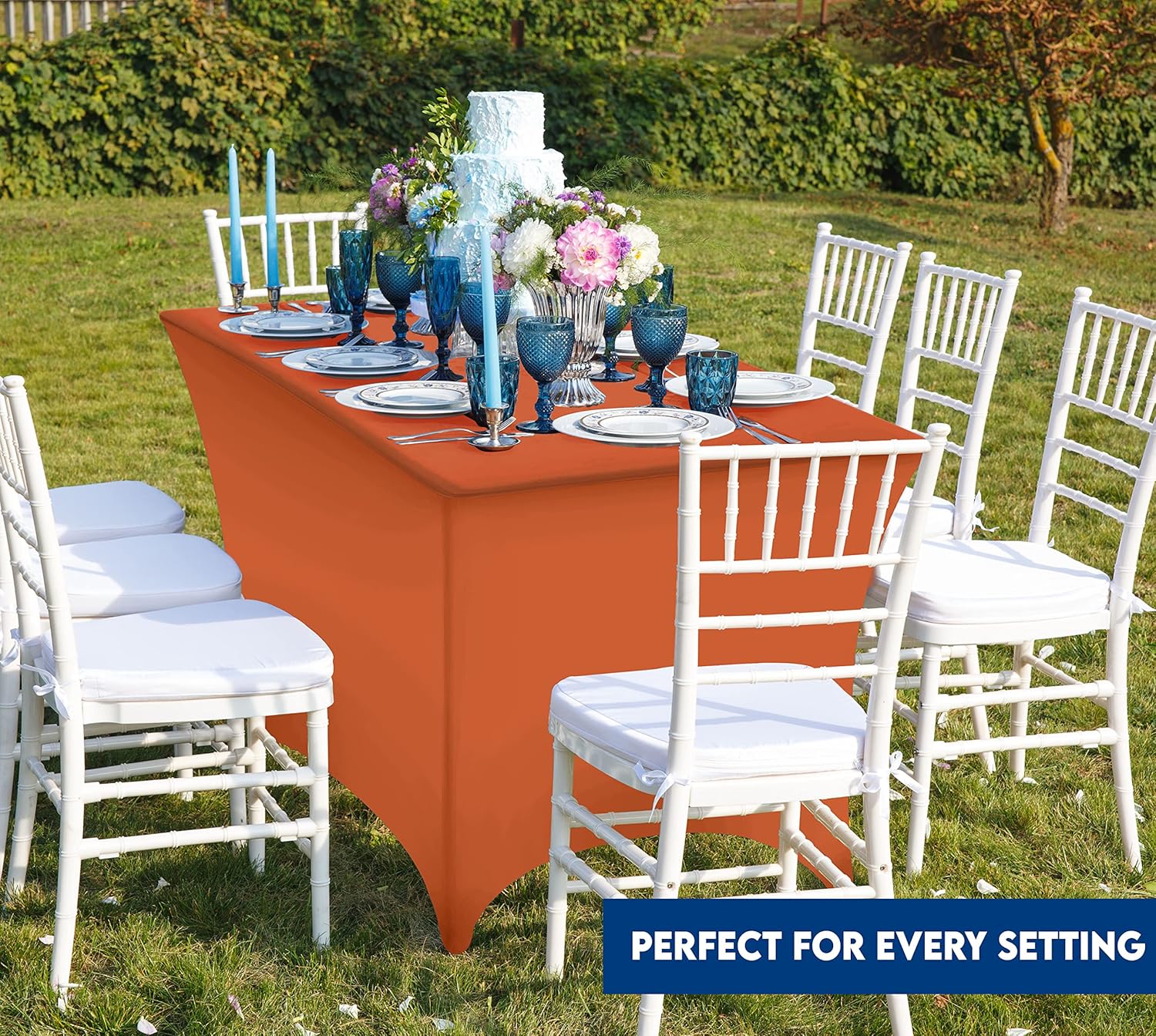 Utopia Kitchen - nappe extensible série 2 - 183 cm - polyester, lavable