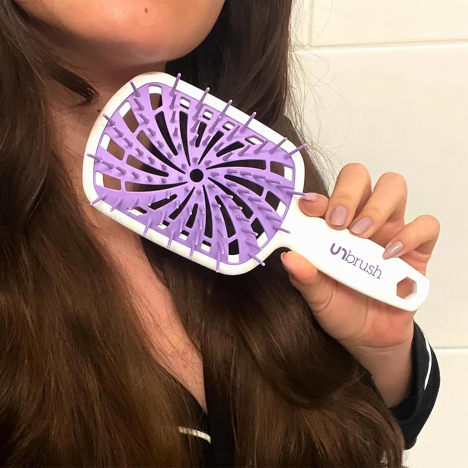 FHI Heat - UNbrush Plus - ultra légère, 84 poils UltraFlex, brosse démêlante antistatique