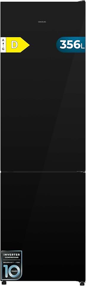 Cecotec Bolero Coolmarket 356L Multi Airflow E 356i Black Glass D