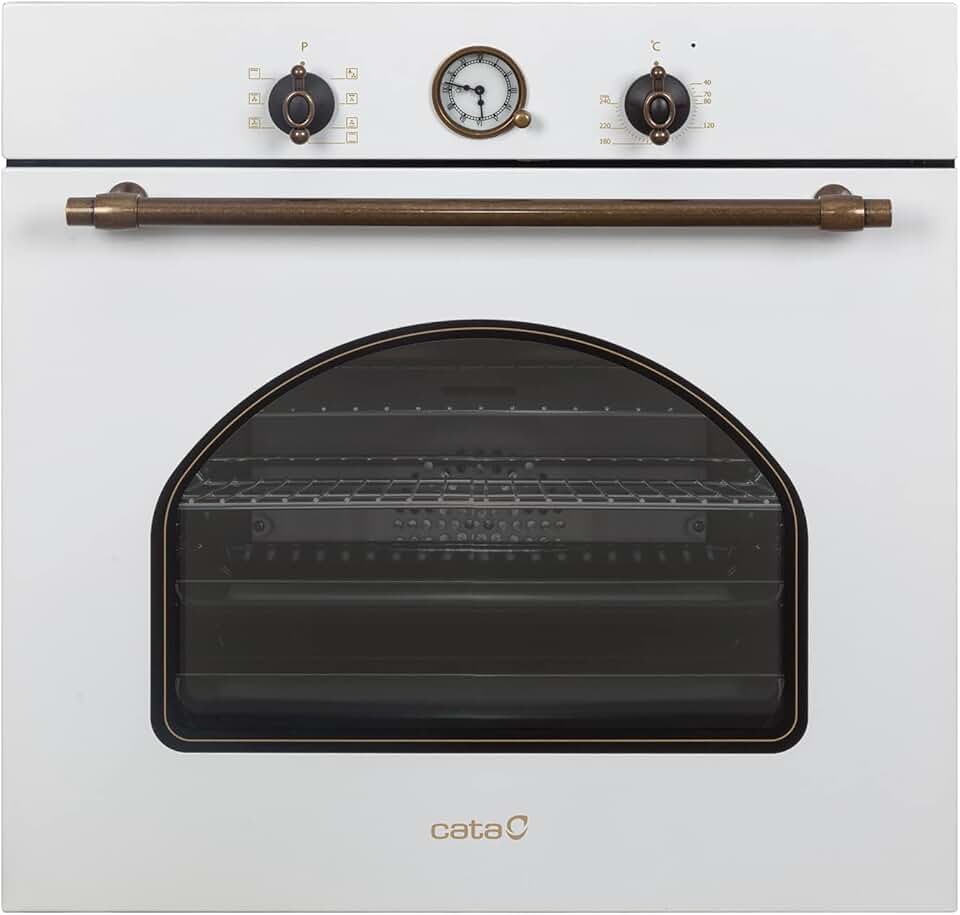 CATA - four encastrable blanc, 60L, 7 fonctions, convection, MRA7108WH