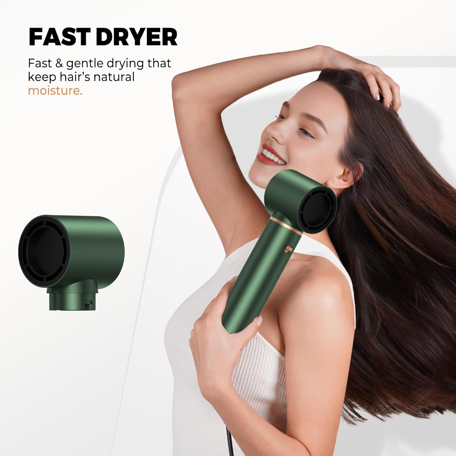 Air Styler Pro - 5 en 1 - sèche, boucle, lisse, dimensions compactes