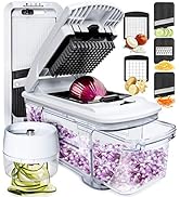 Tout-en-1 Multifonctions Coupe Legumes Manuel Spiraliseur Mandoline Cuisine Professionnelle - Tra...