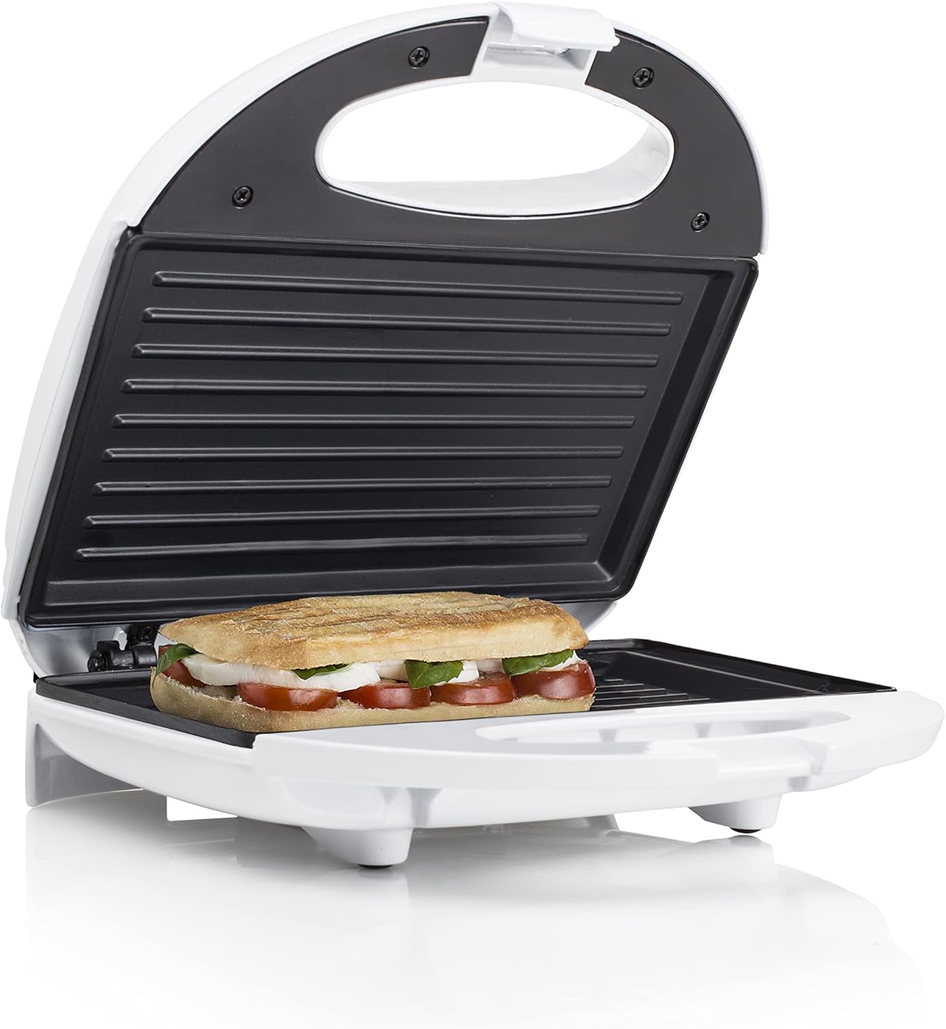 Tristar - gril à panini SA-3050 - 22x13cm - 750W, antiadhésif, lampe contrôle