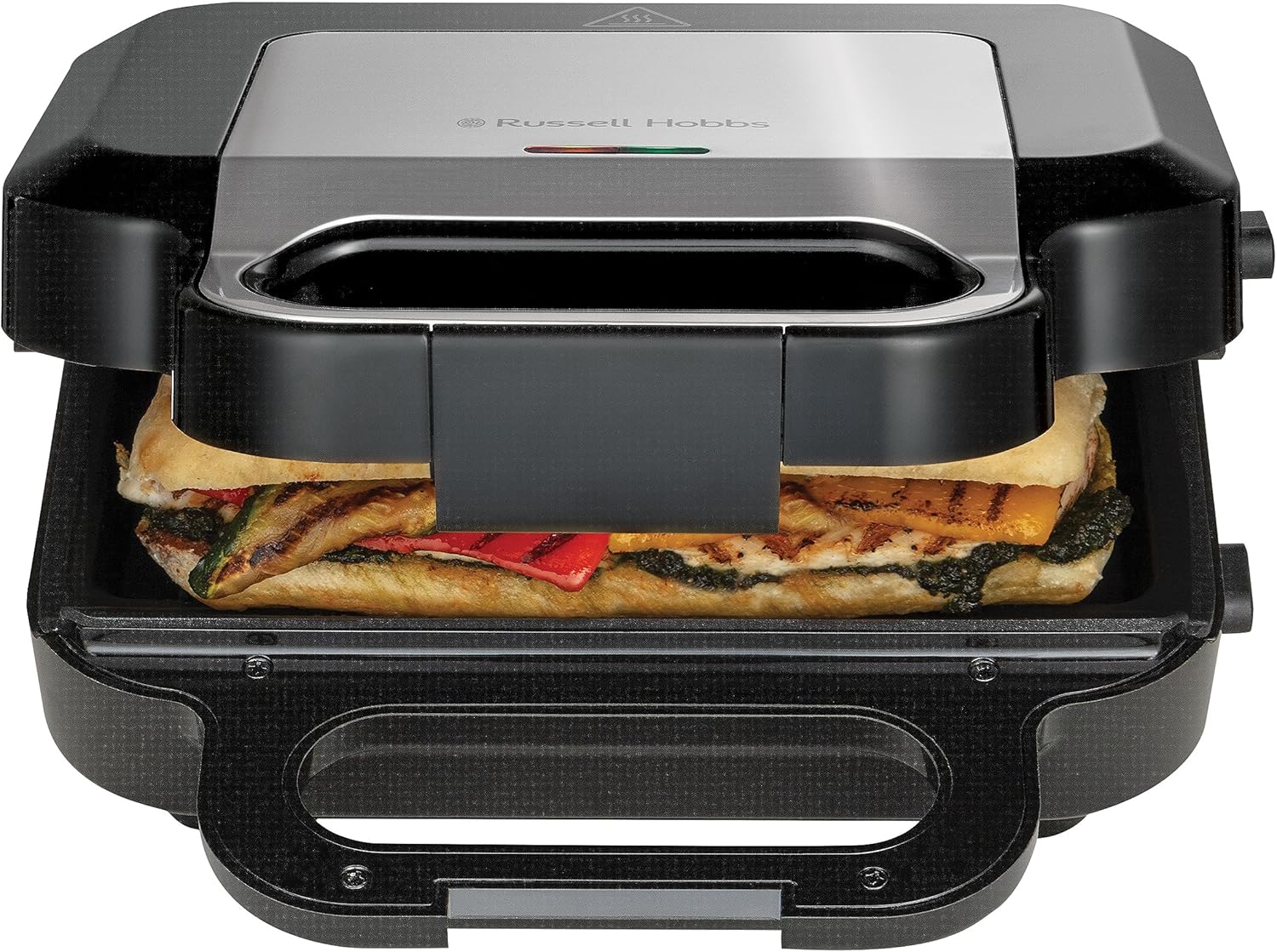 Russell Hobbs – Croque-Monsieur 3en1, plaques antiadhésives, extra profondes, 26810-56