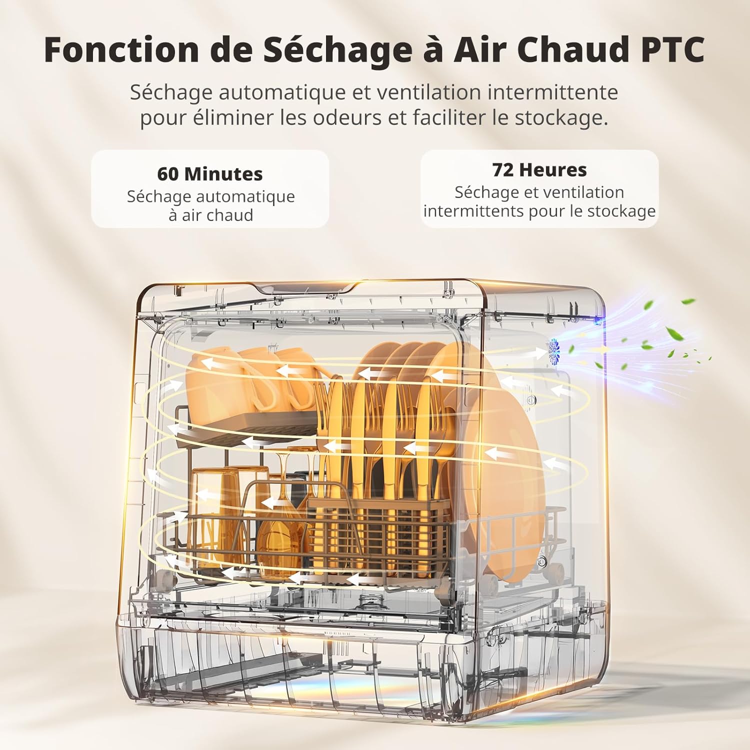 AIRMSEN - portable 5L - 8 programmes, départ différé,