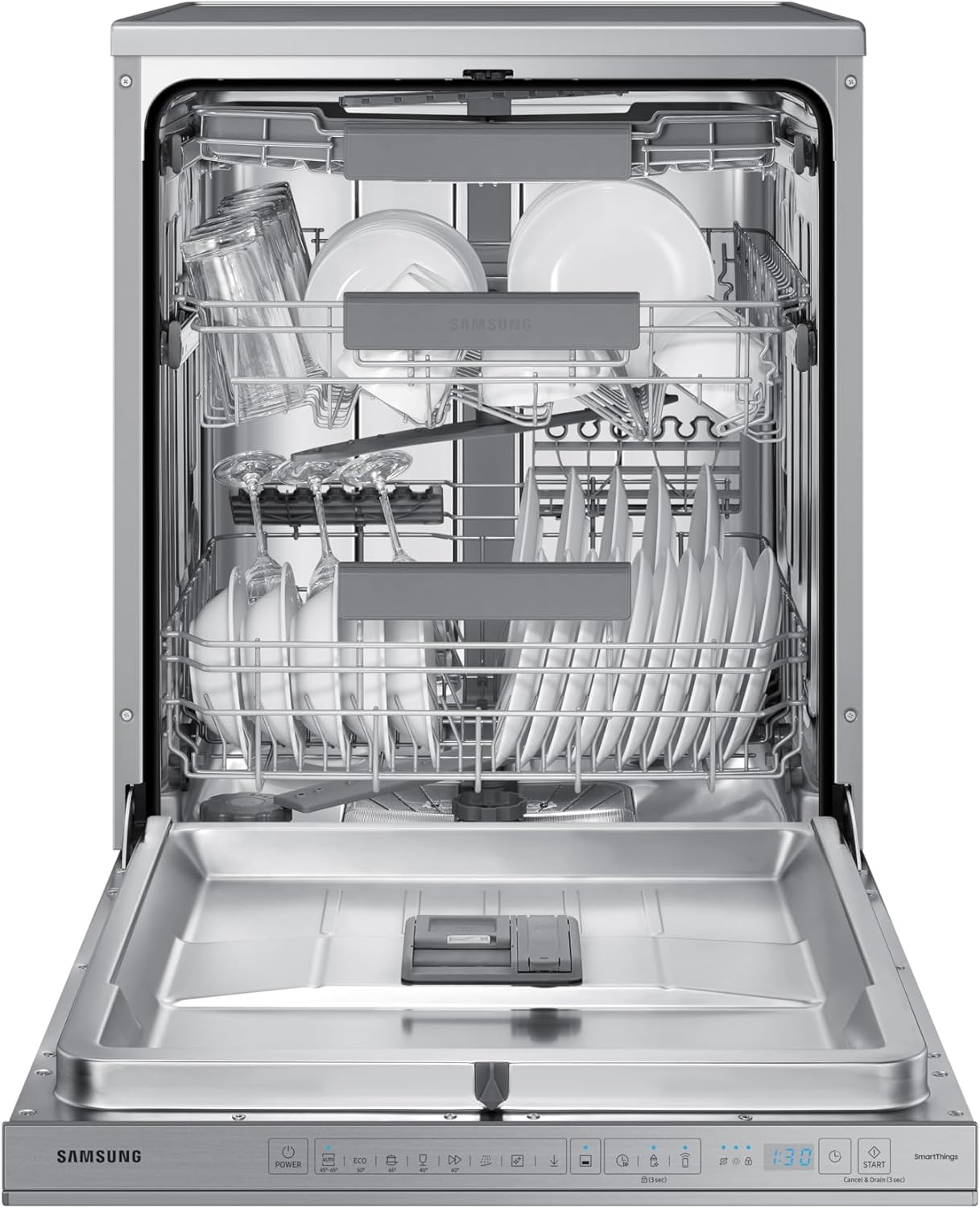 Samsung -  14 couverts Wi-Fi inox, série 8000