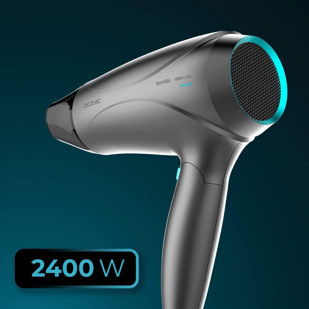Cecotec - Bamba IoniCare Power&Go - 2400 W - compact, ionisant, air froid