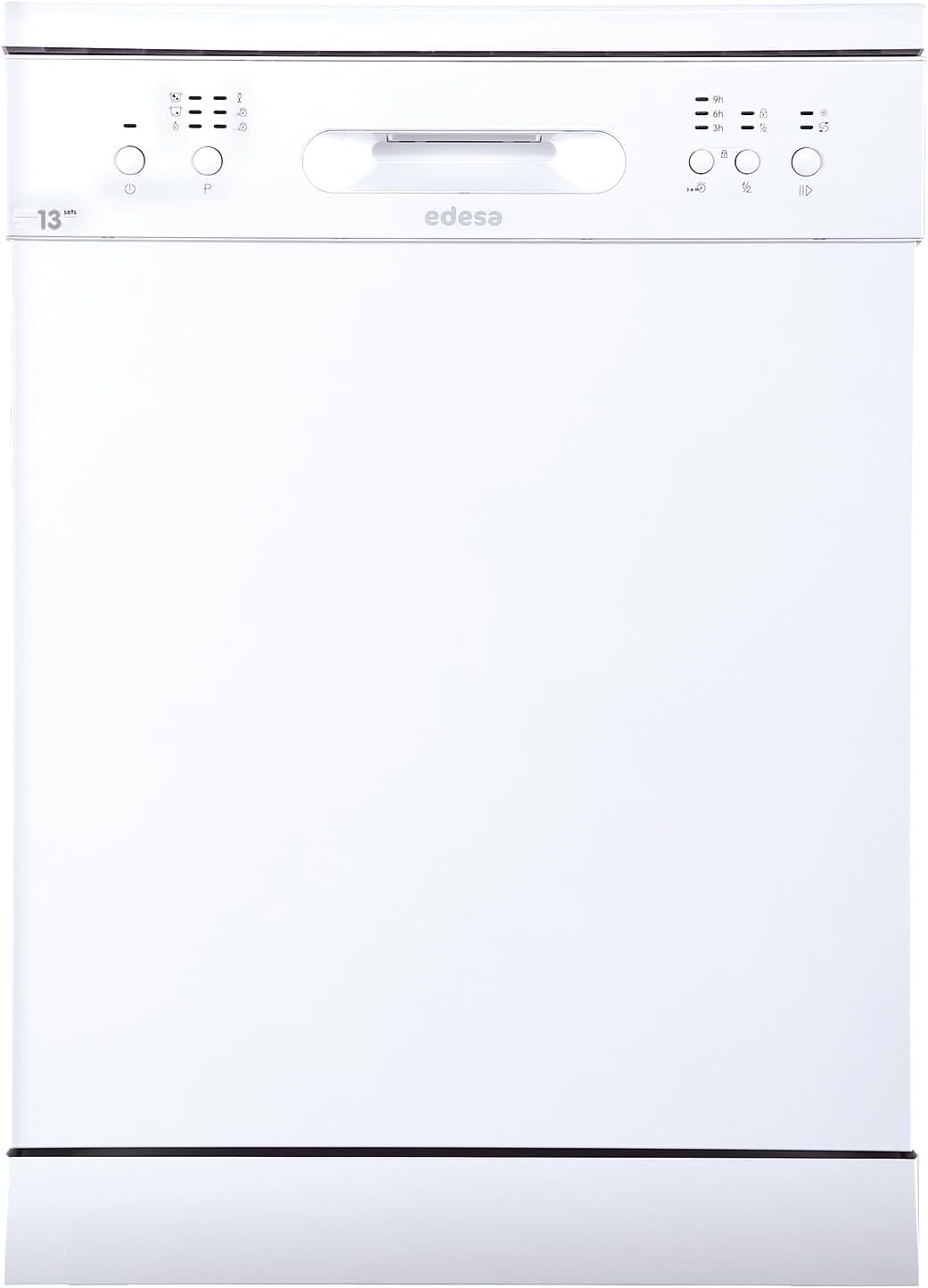 Edesa - 60 cm - 6 programmes, blanc