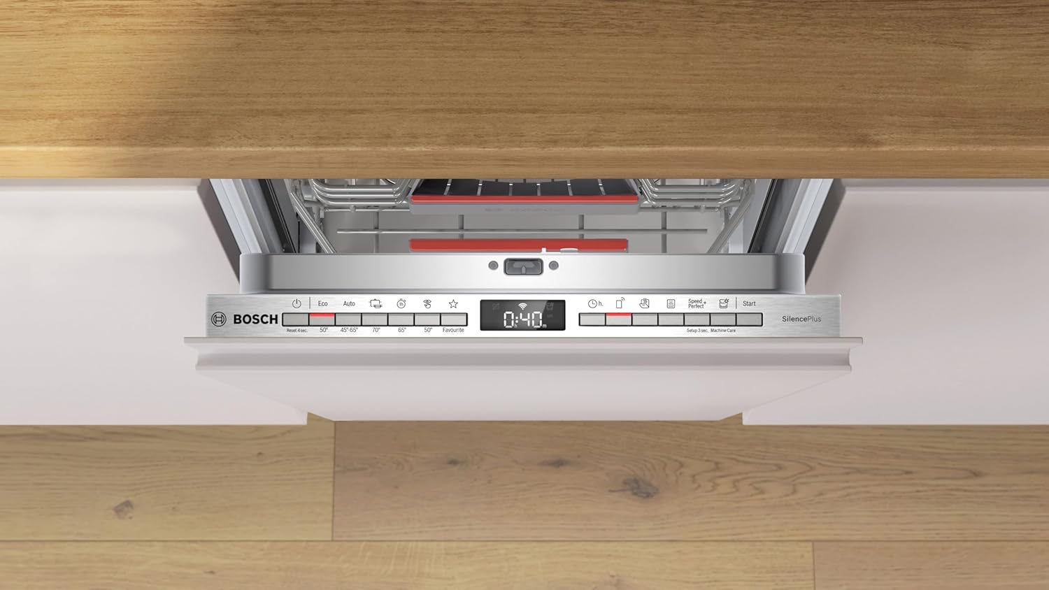 Bosch - Série 4 lave-vaisselle 45 cm encastrable, silence, SPV4EMX24E