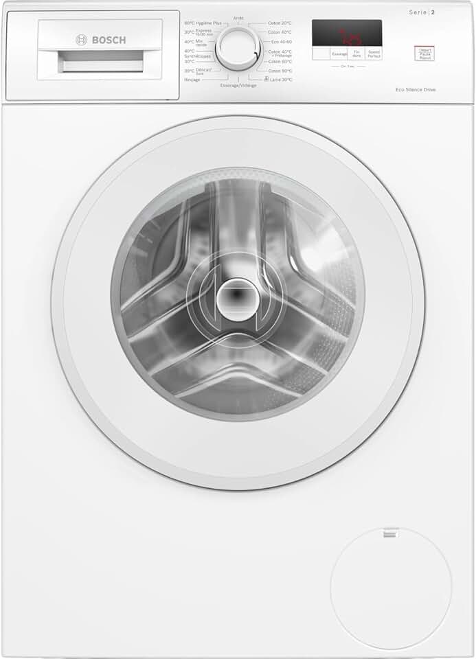 Bosch – Série 2 – 7 kg, 1200 trs/min, EcoSilence, 44L – WGE02201FR